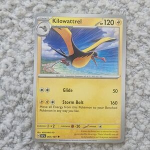 POKEMON TCG Card Kilowattrel Surging Sparks 067/191